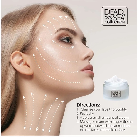 🆕 Dead Sea Collection Anti-Wrinkle Night/Face Cream with Collagen, 1.69 fl.oz - Picture 5 of 7